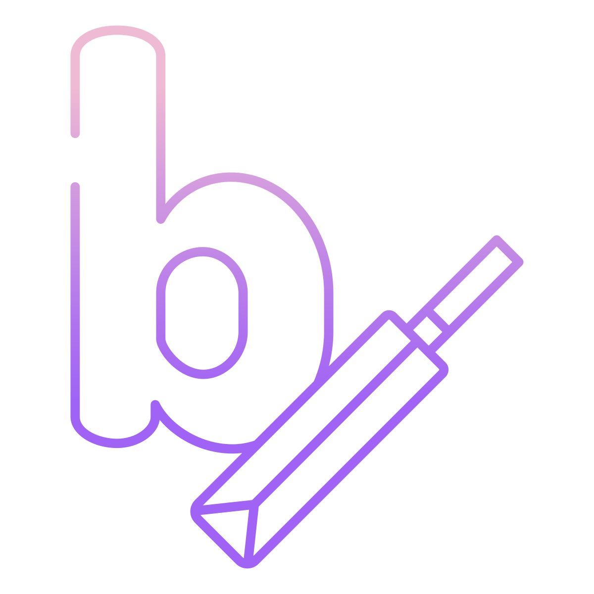 b icon