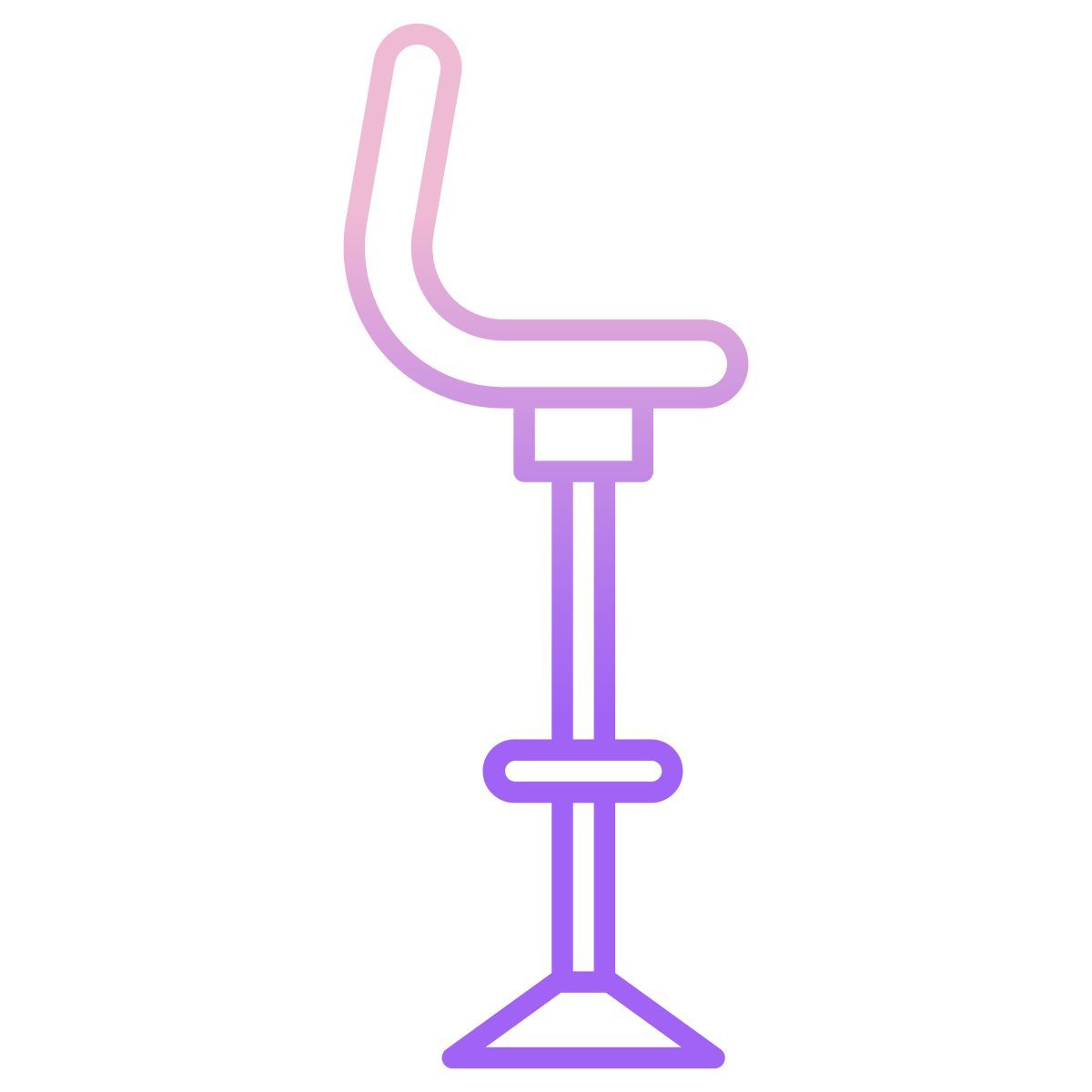 bar chairs icon