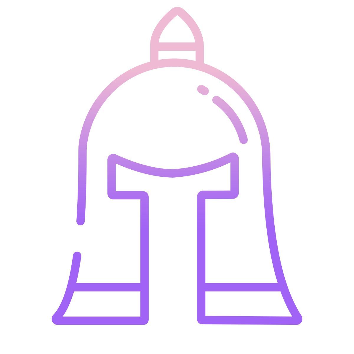 有胡须的 icon