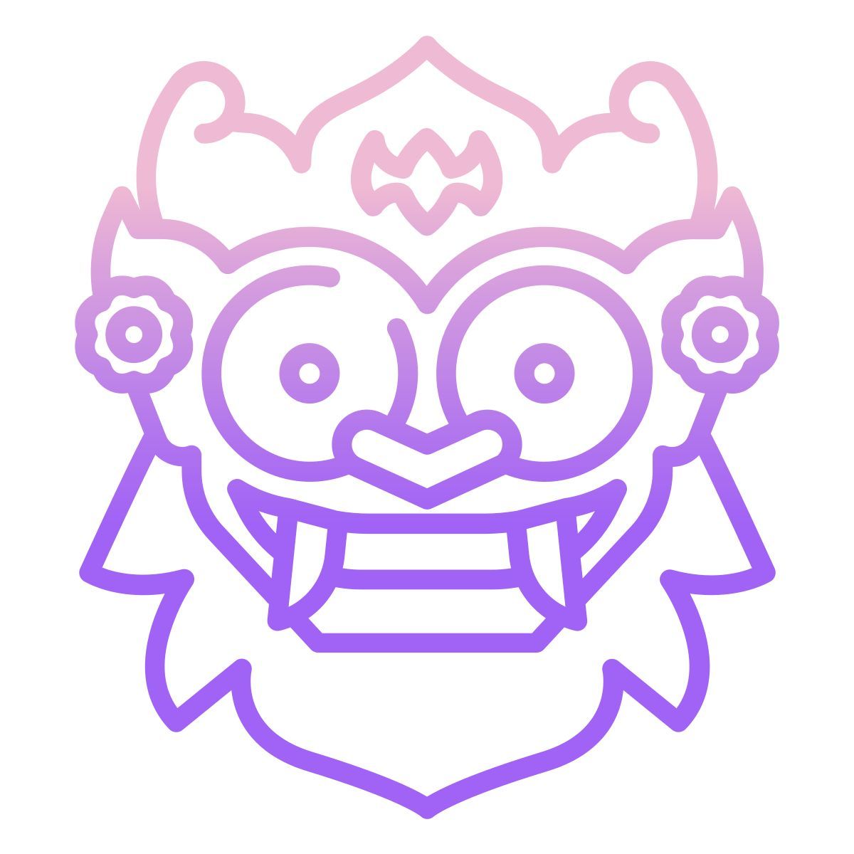 barong mask icon