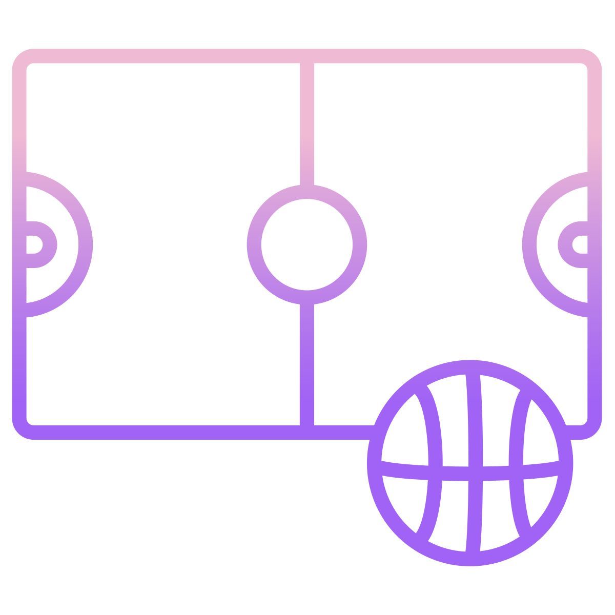 basketball court icon