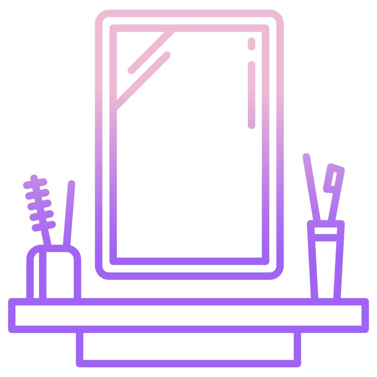 bathroom mirror icon