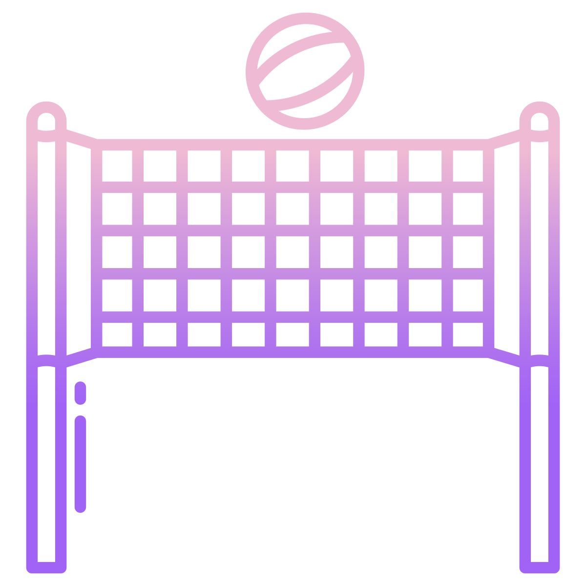 beach volleyball icon