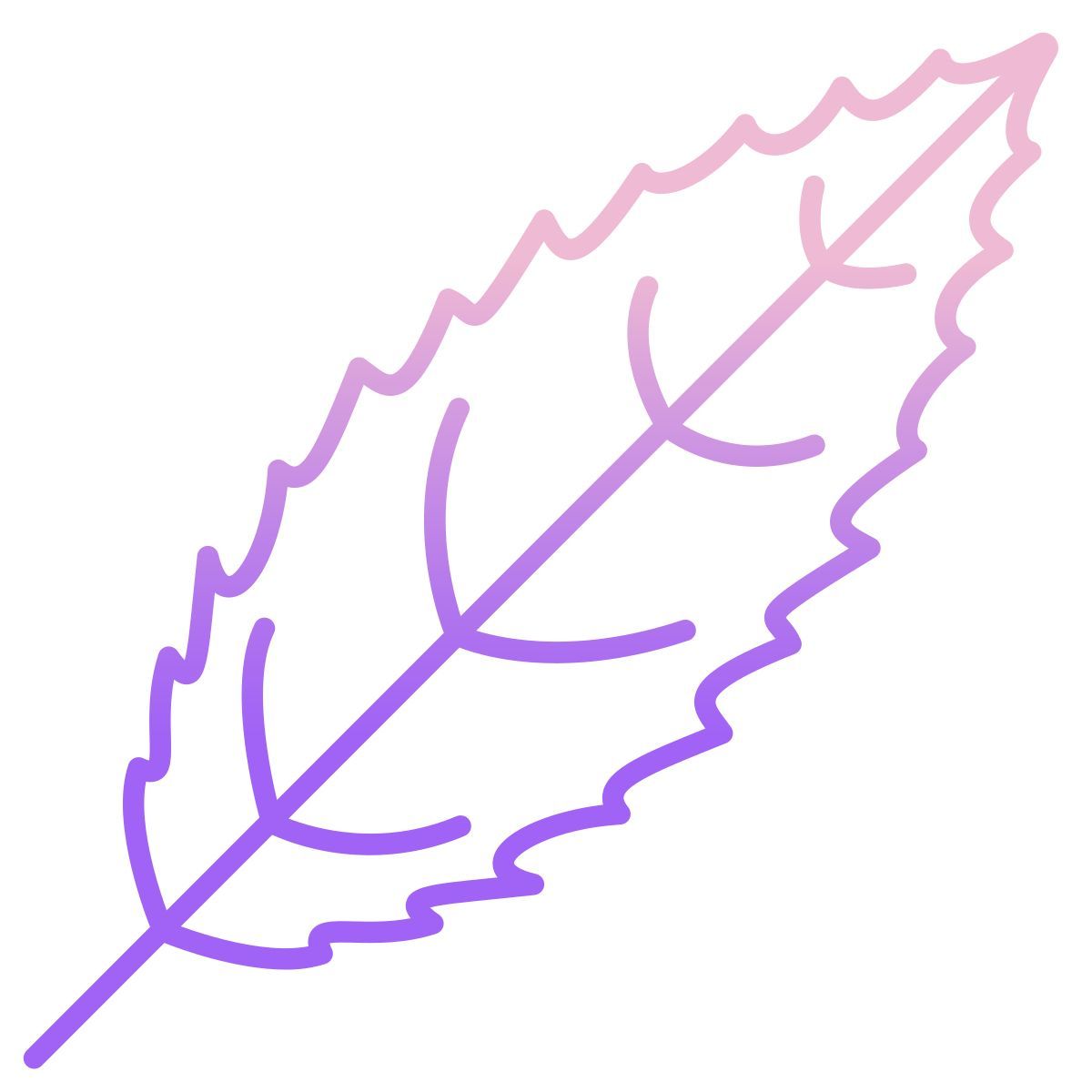 black cherry leaf icon