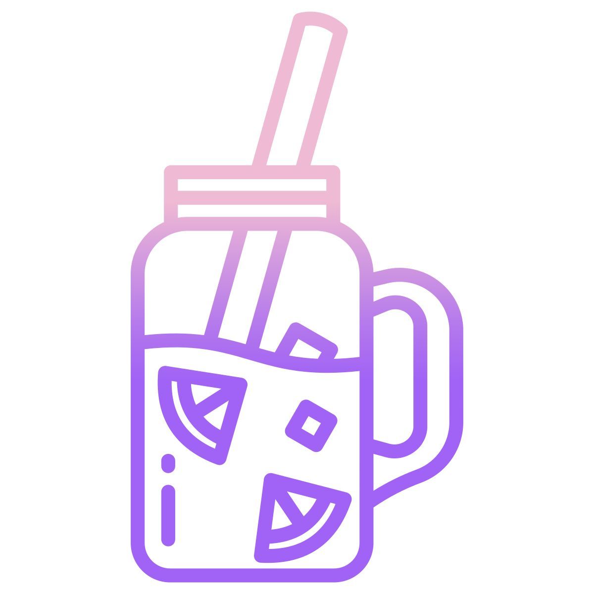 blue lemonade icon