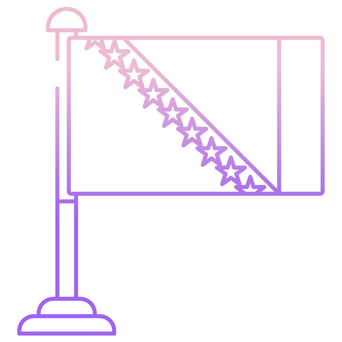 bosnia herzegovina flag icon