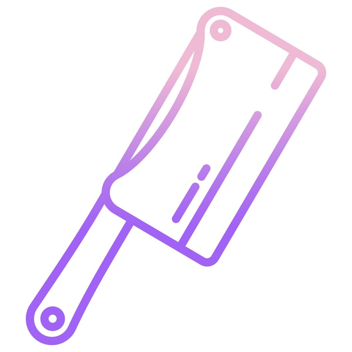 butcher knife icon