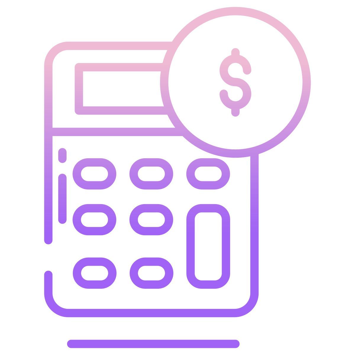 calculer le total icon