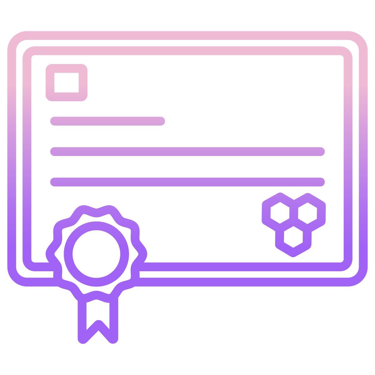 certificate icon