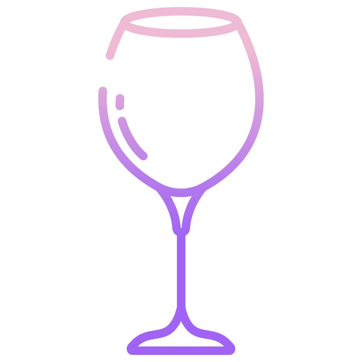 champagne coupe icon