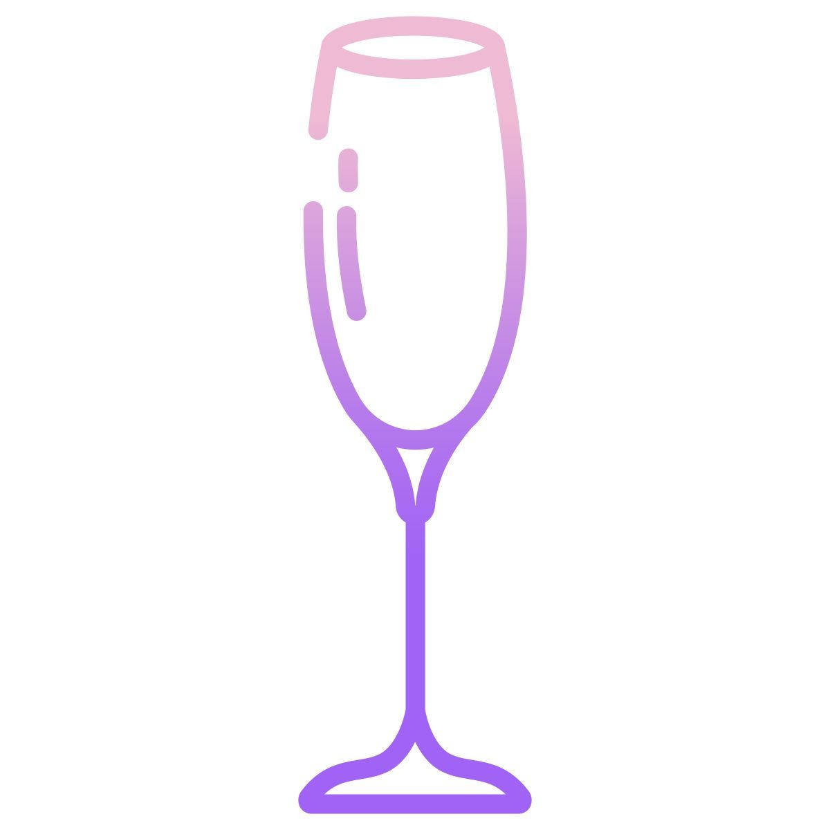 champagne flute icon