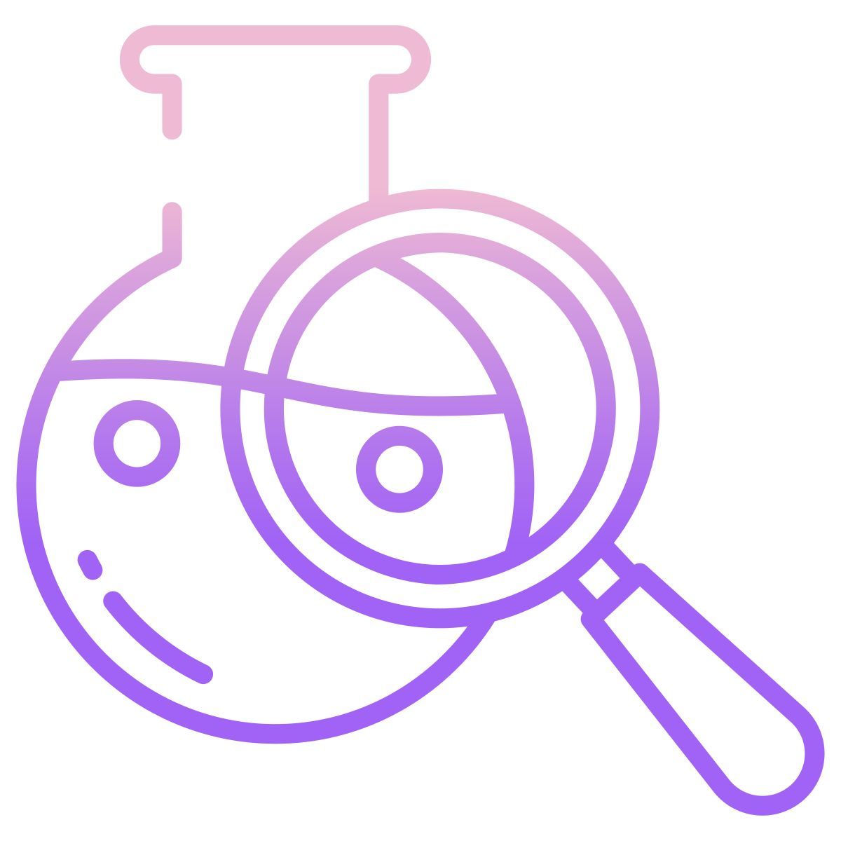 chemical analysis icon