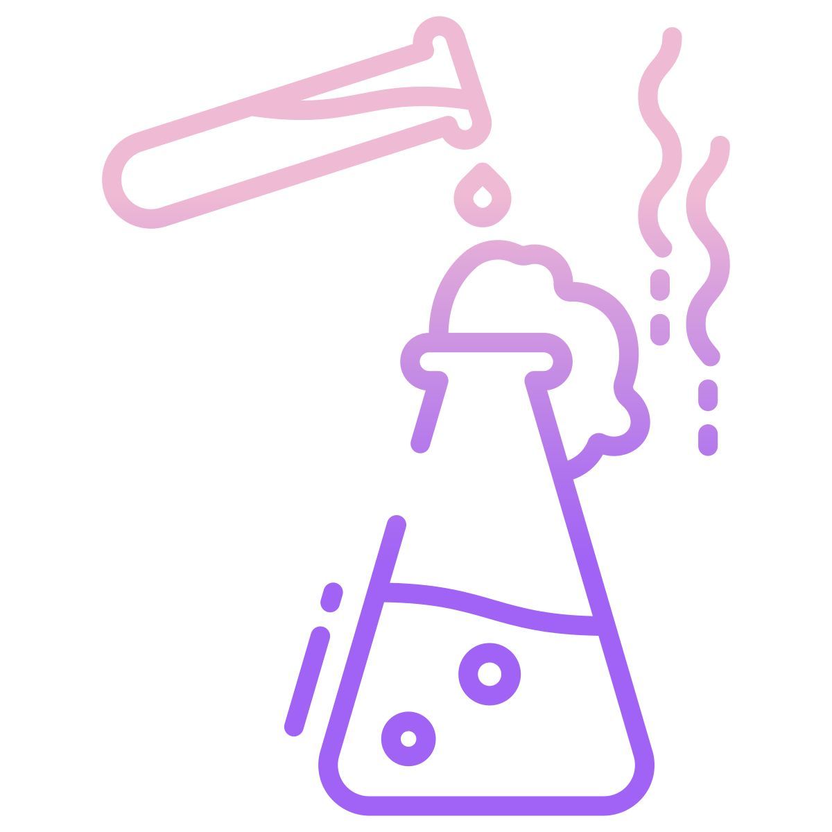 chemical reaction icon