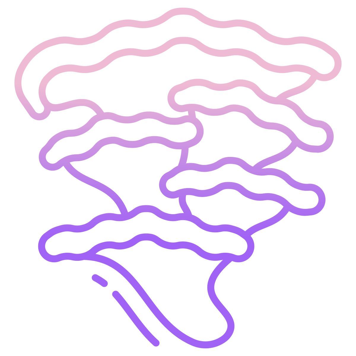 chicken of the woods mushrooms icon