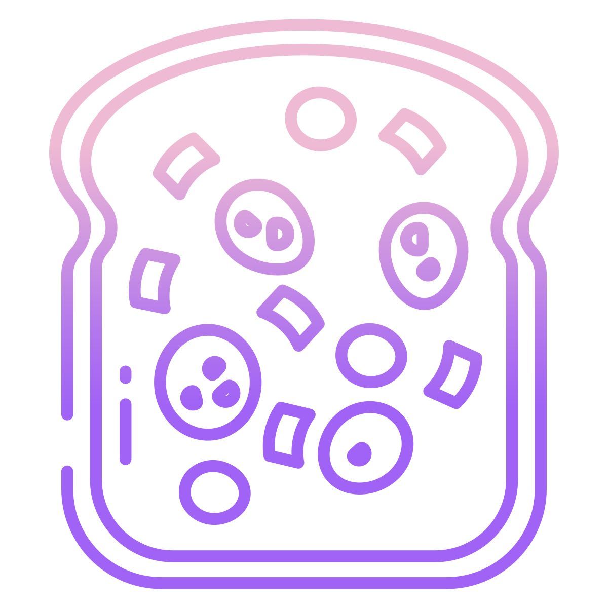 chilli cheese toast icon