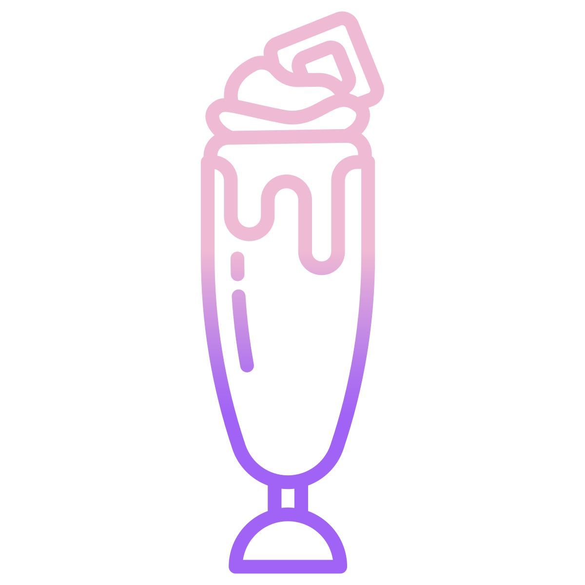 chocolate milkshake icon