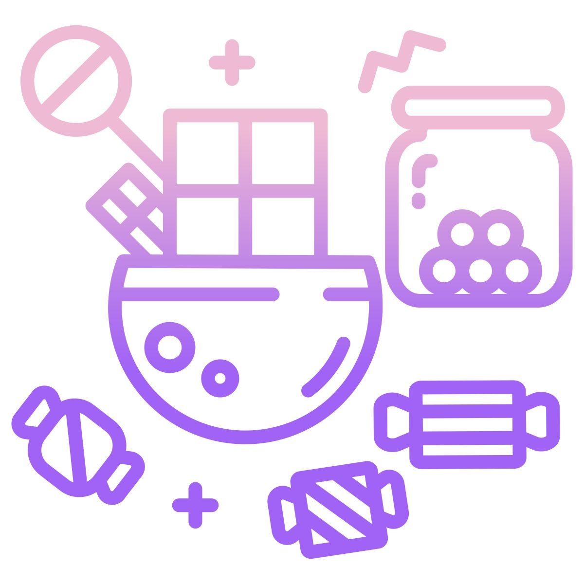 christmas chocolates icon