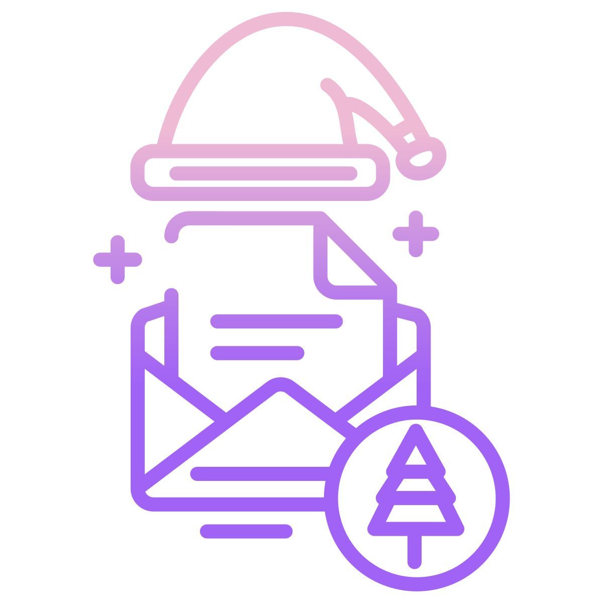 christmas greetings icon