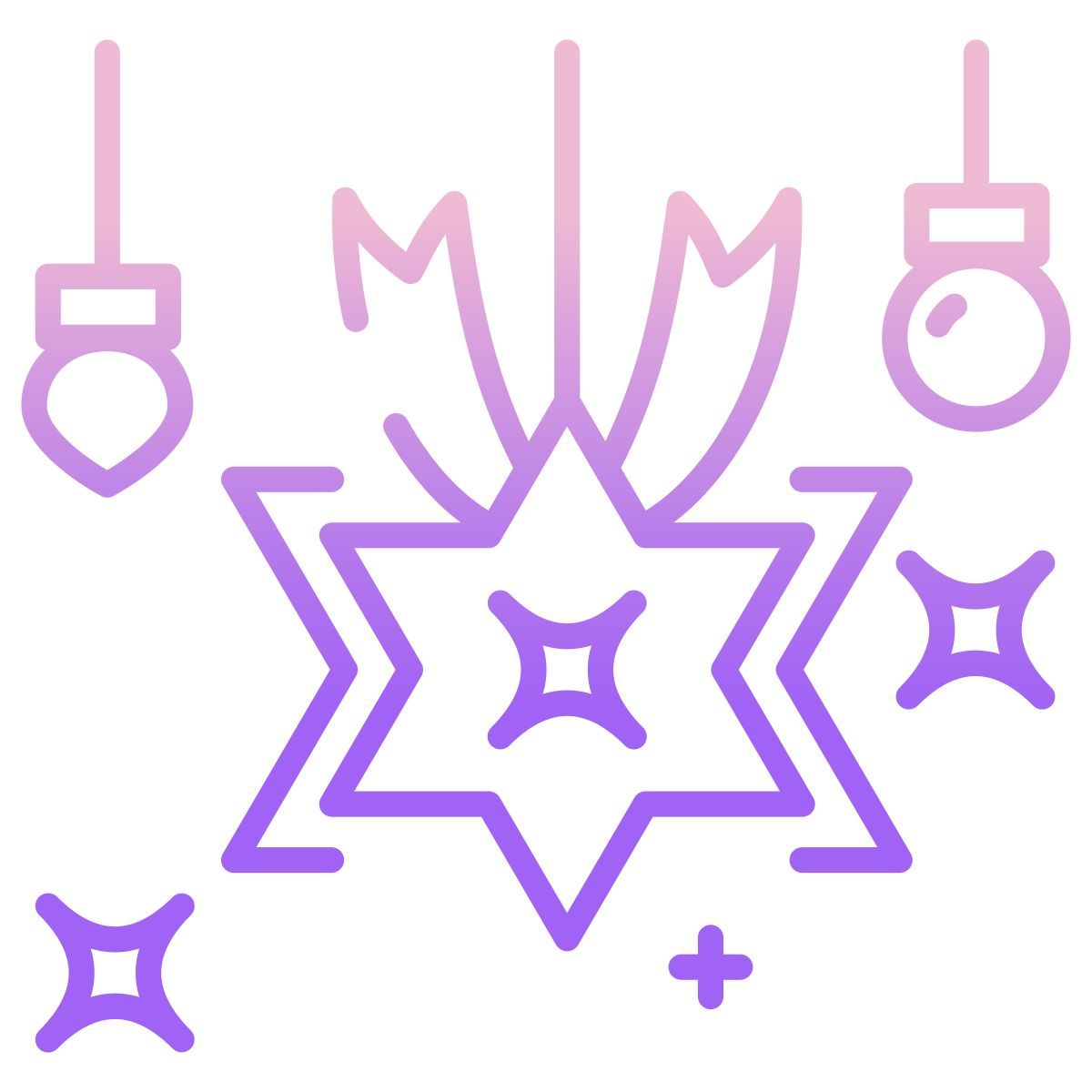 christmas star icon
