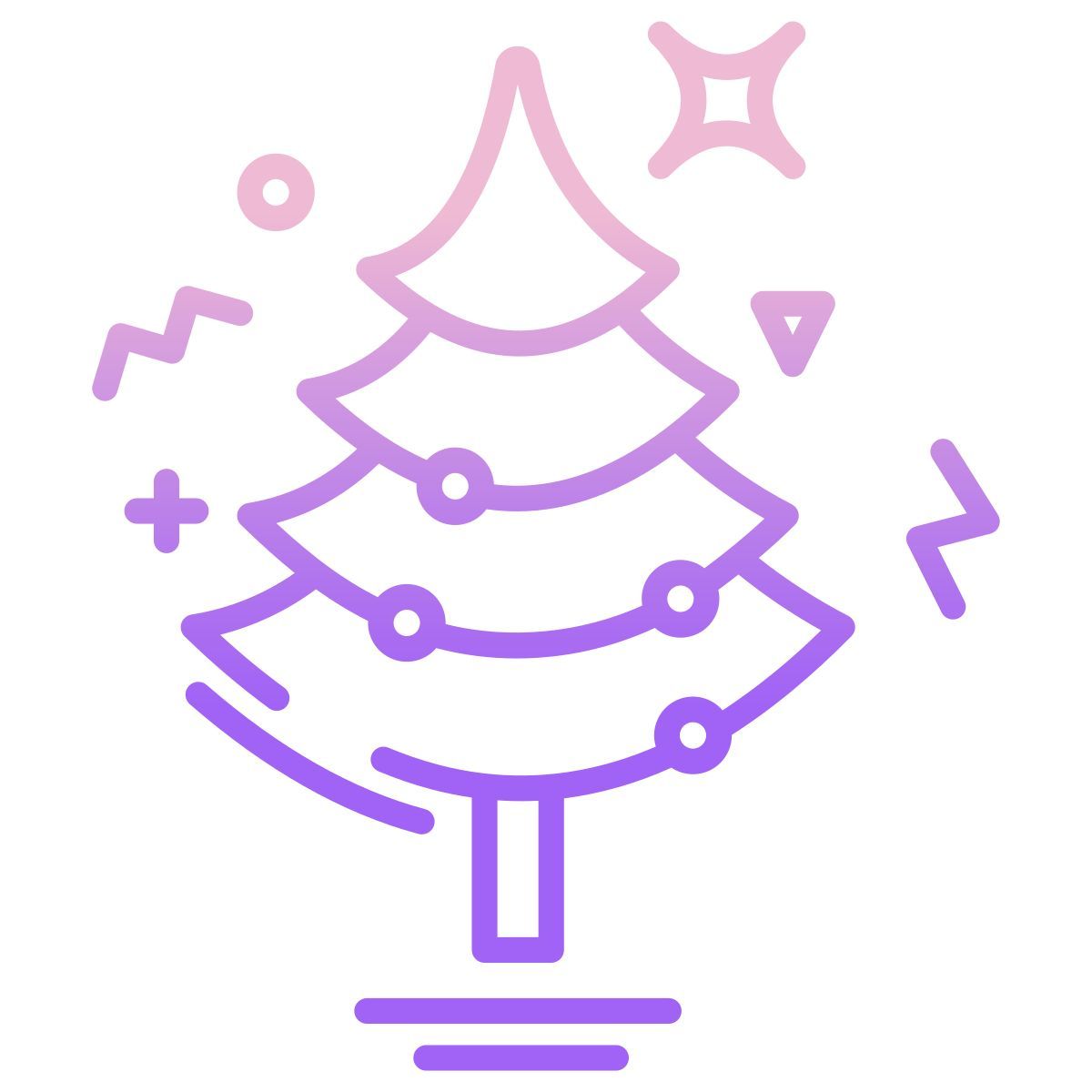 christmas tree icon