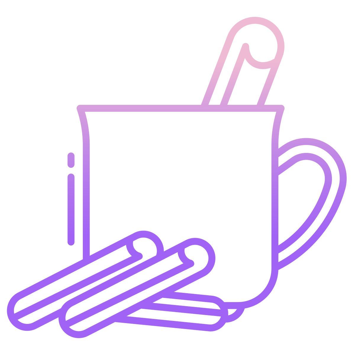 cinnamon tea icon