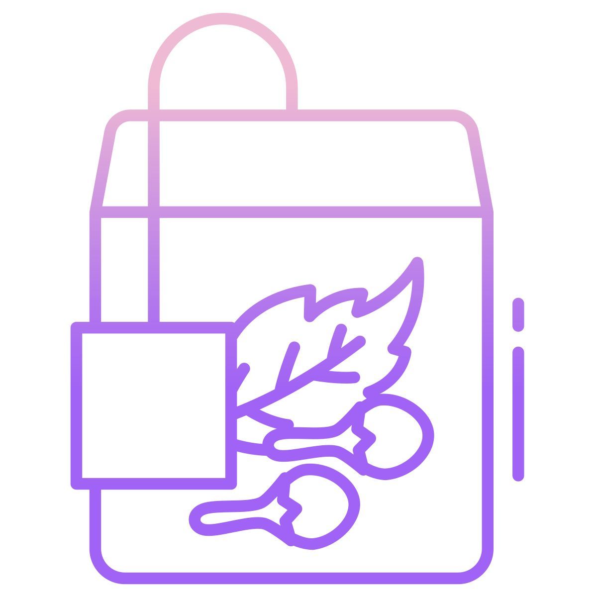 clove mint tea dip bag icon
