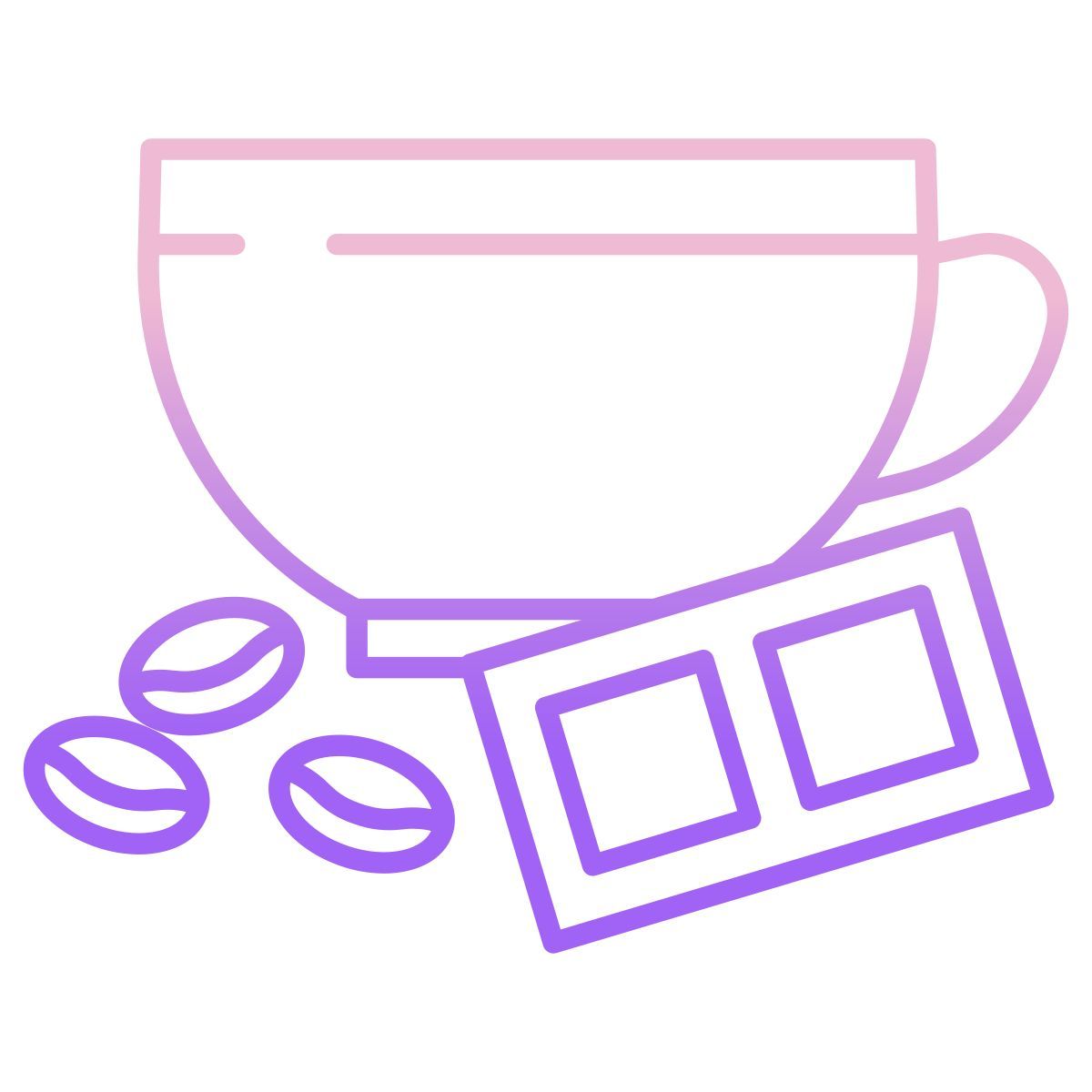 coffee and chocolate icon