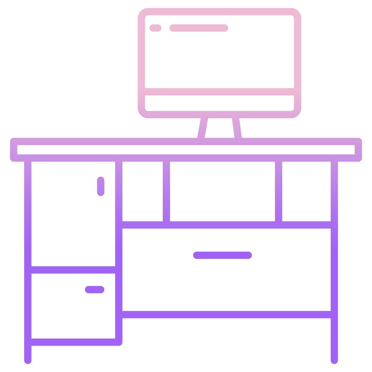 mesa de computador icon