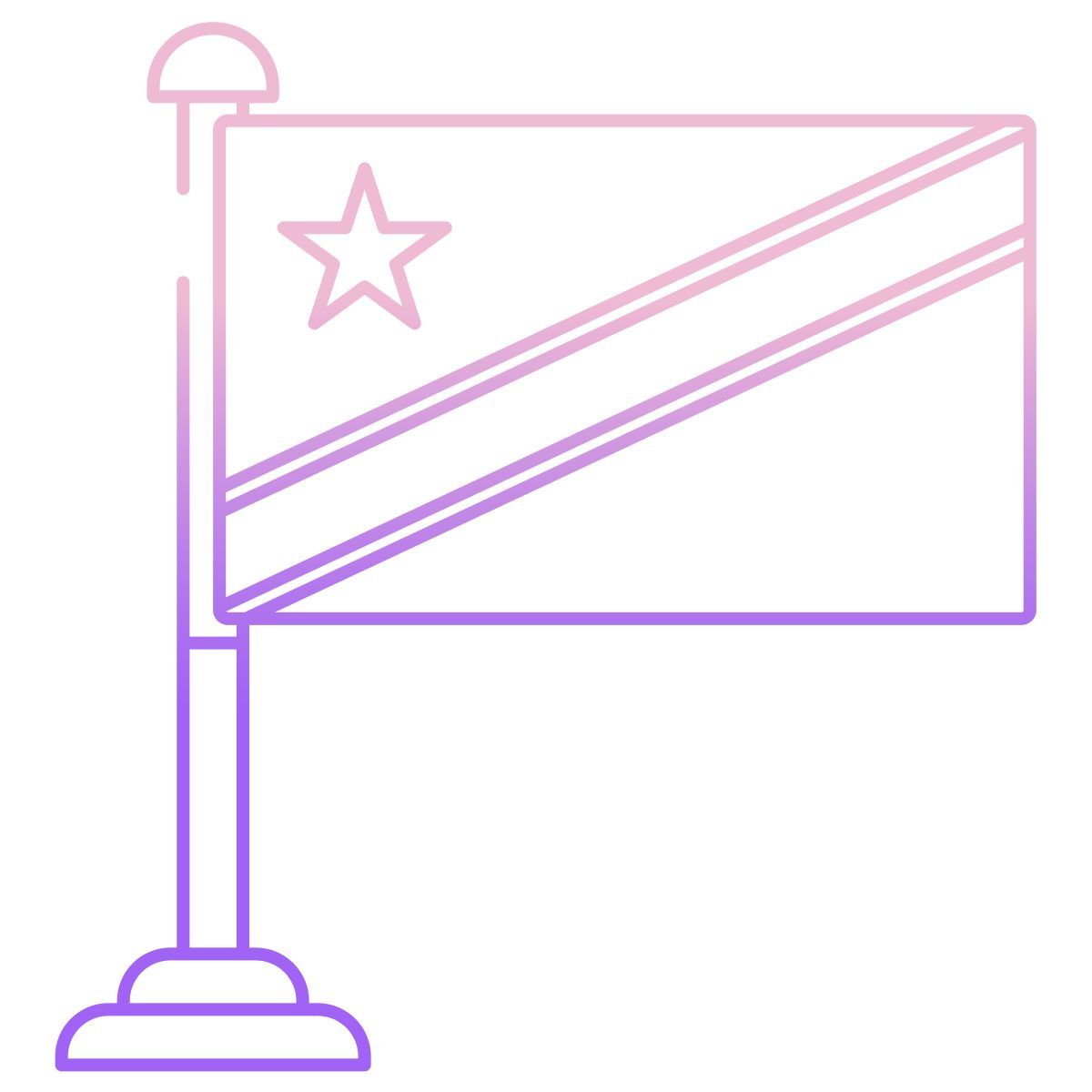 congo democratic republic flag icon