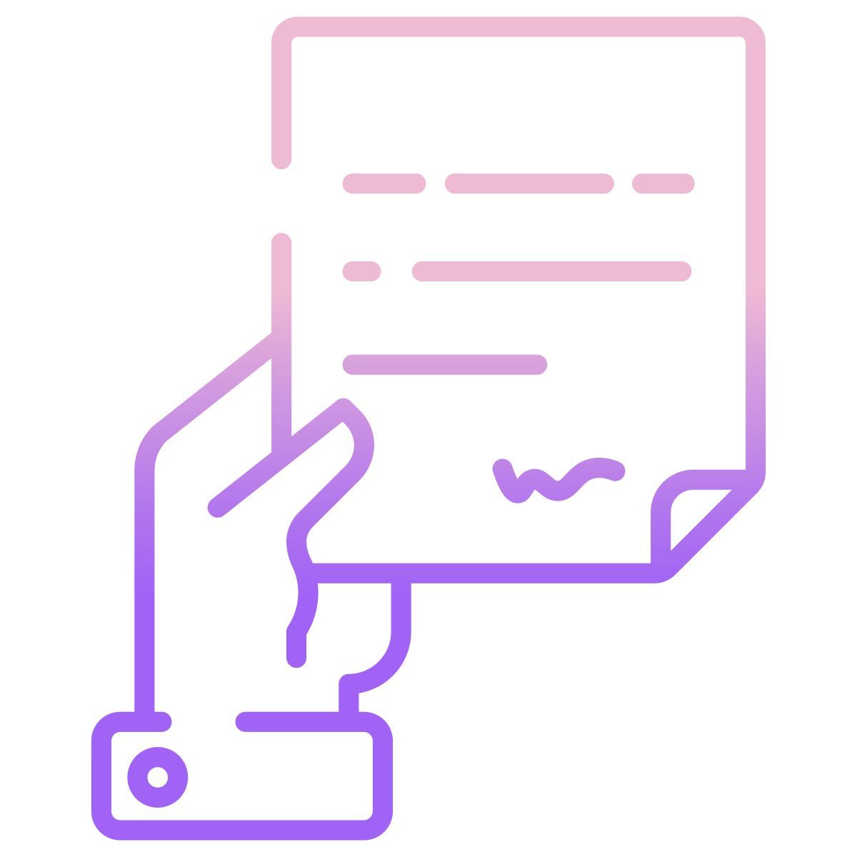 contract icon