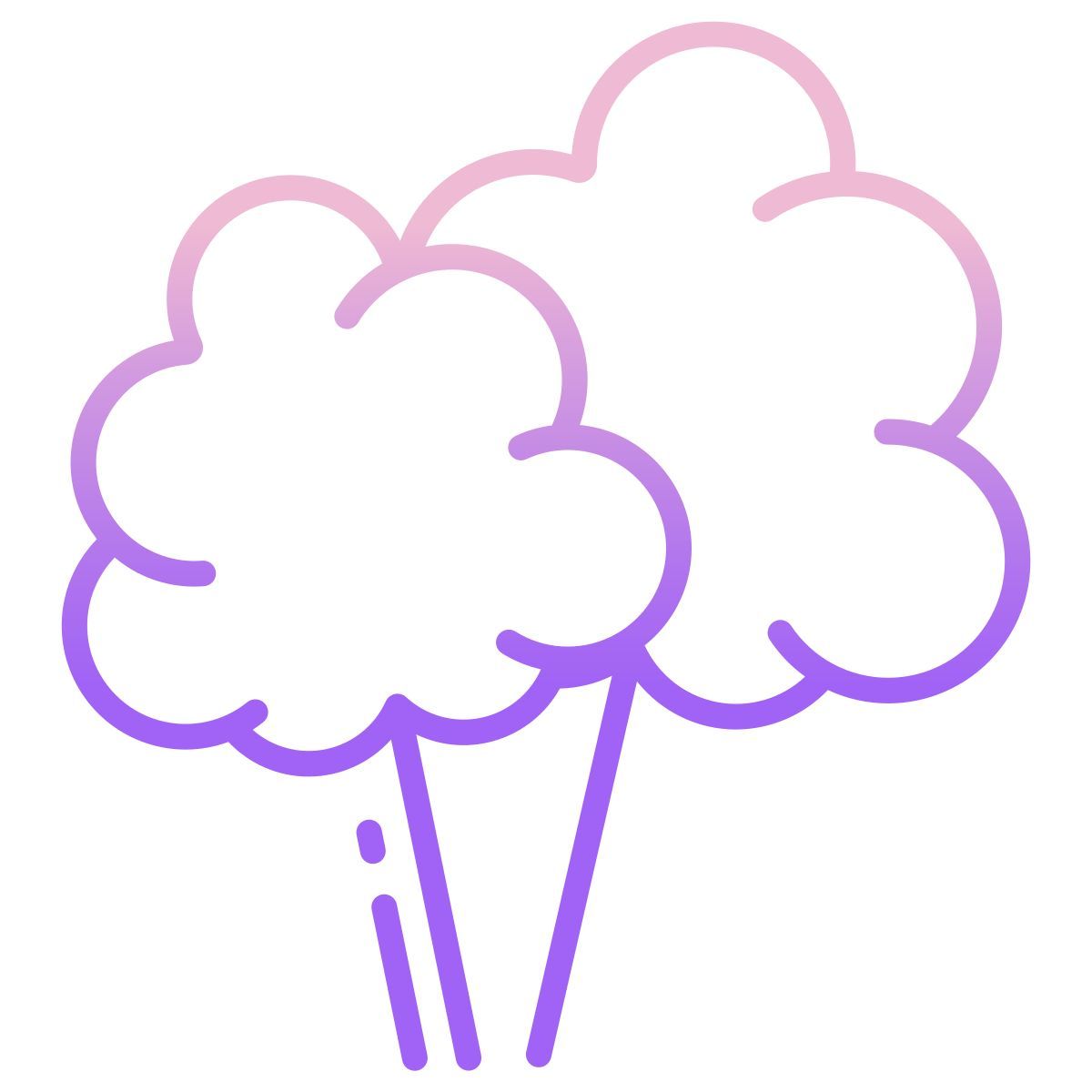 cotton candy icon