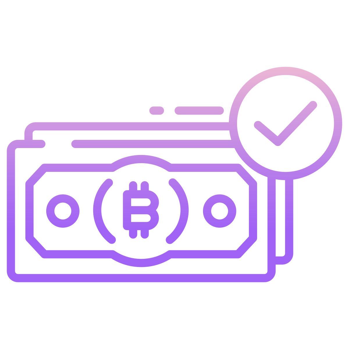 crypto accepted icon