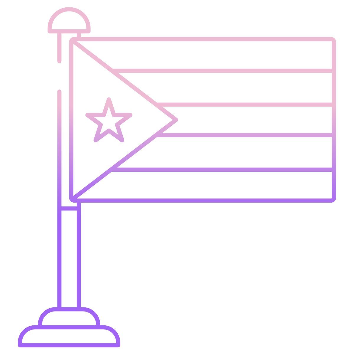 cuba flag icon