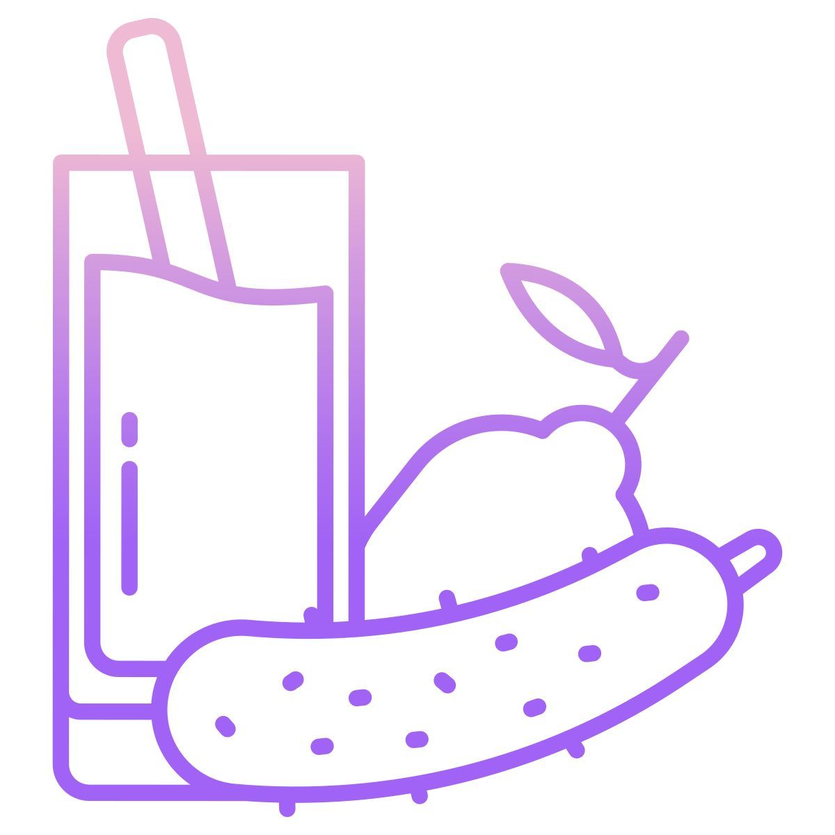cucumber and lemon icon