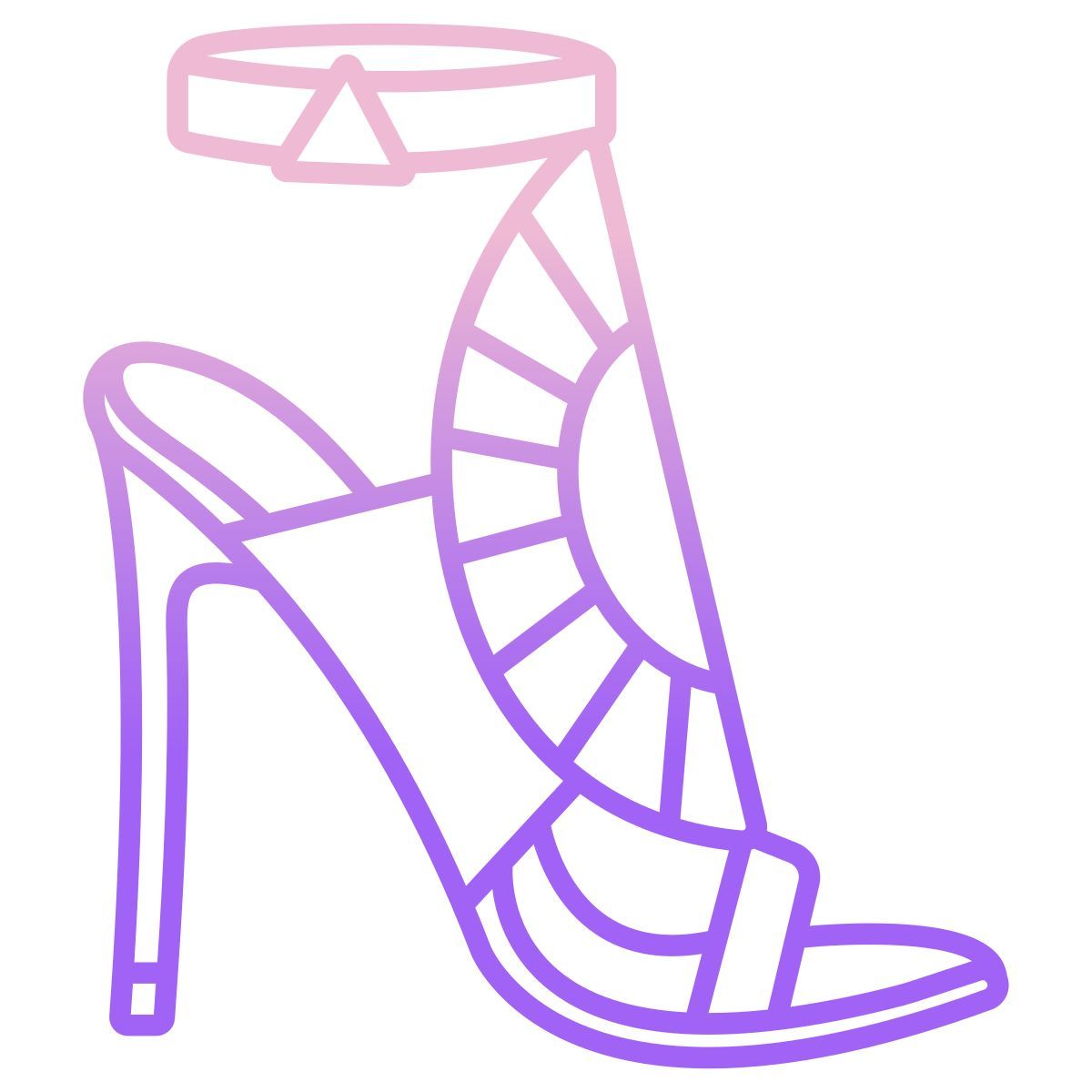 designer high heel icon
