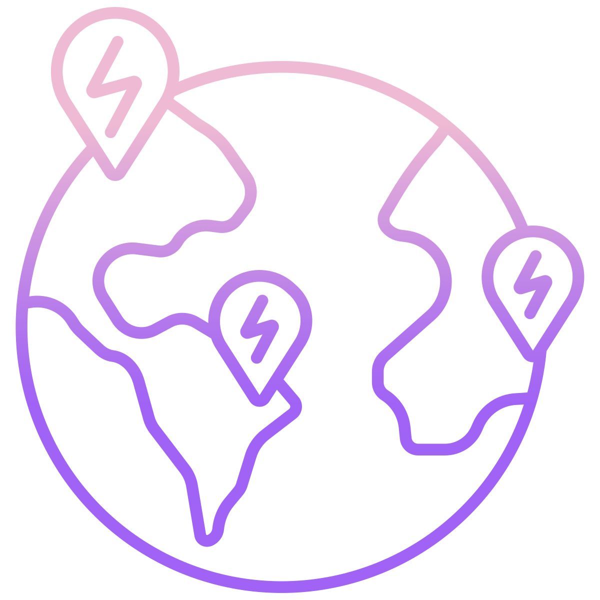 ev earth icon