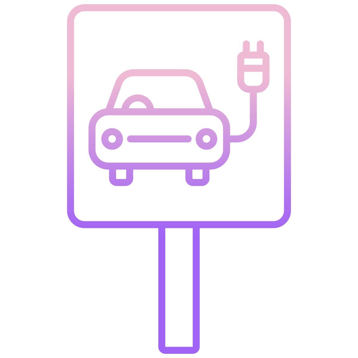 ev station board icon