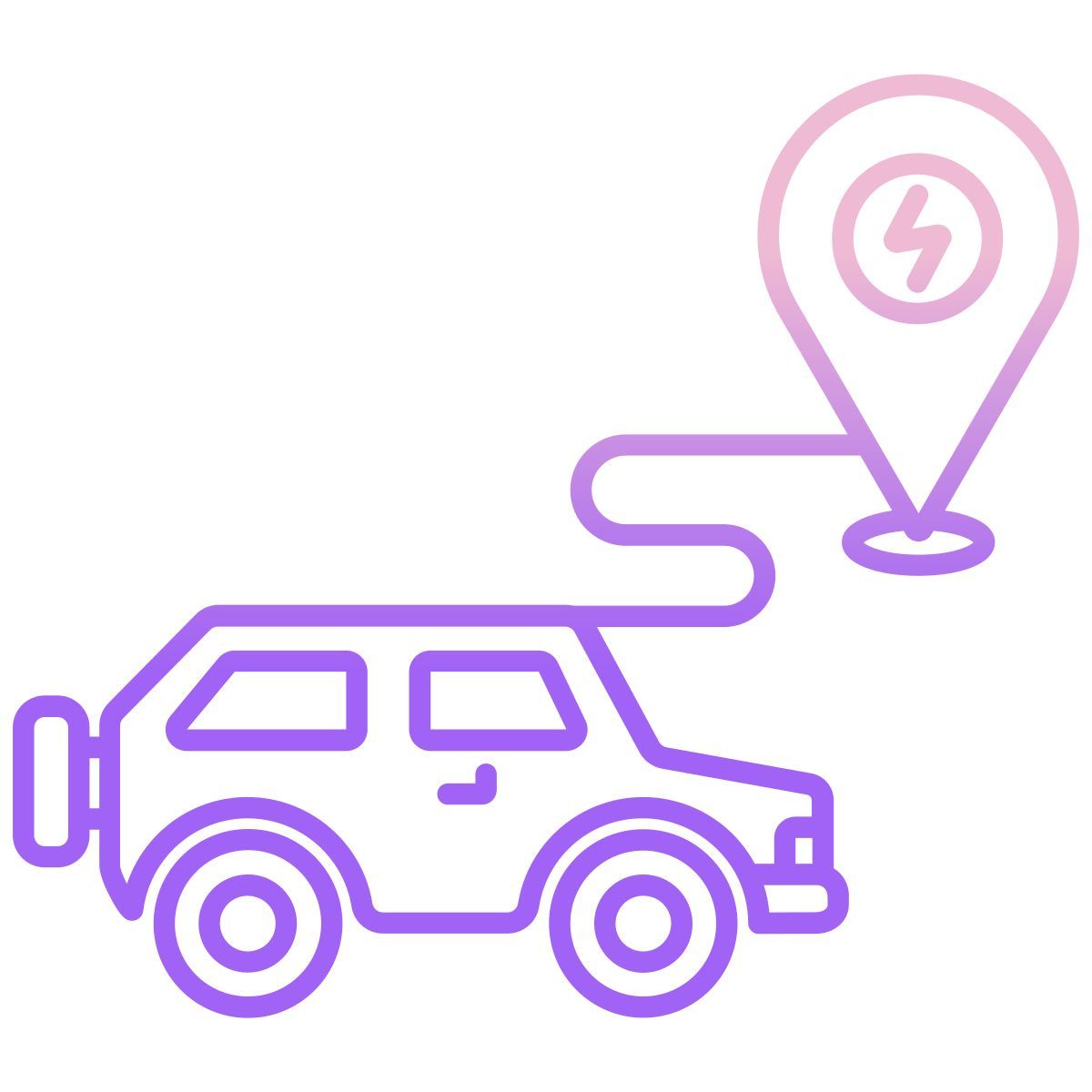 ev station location icon