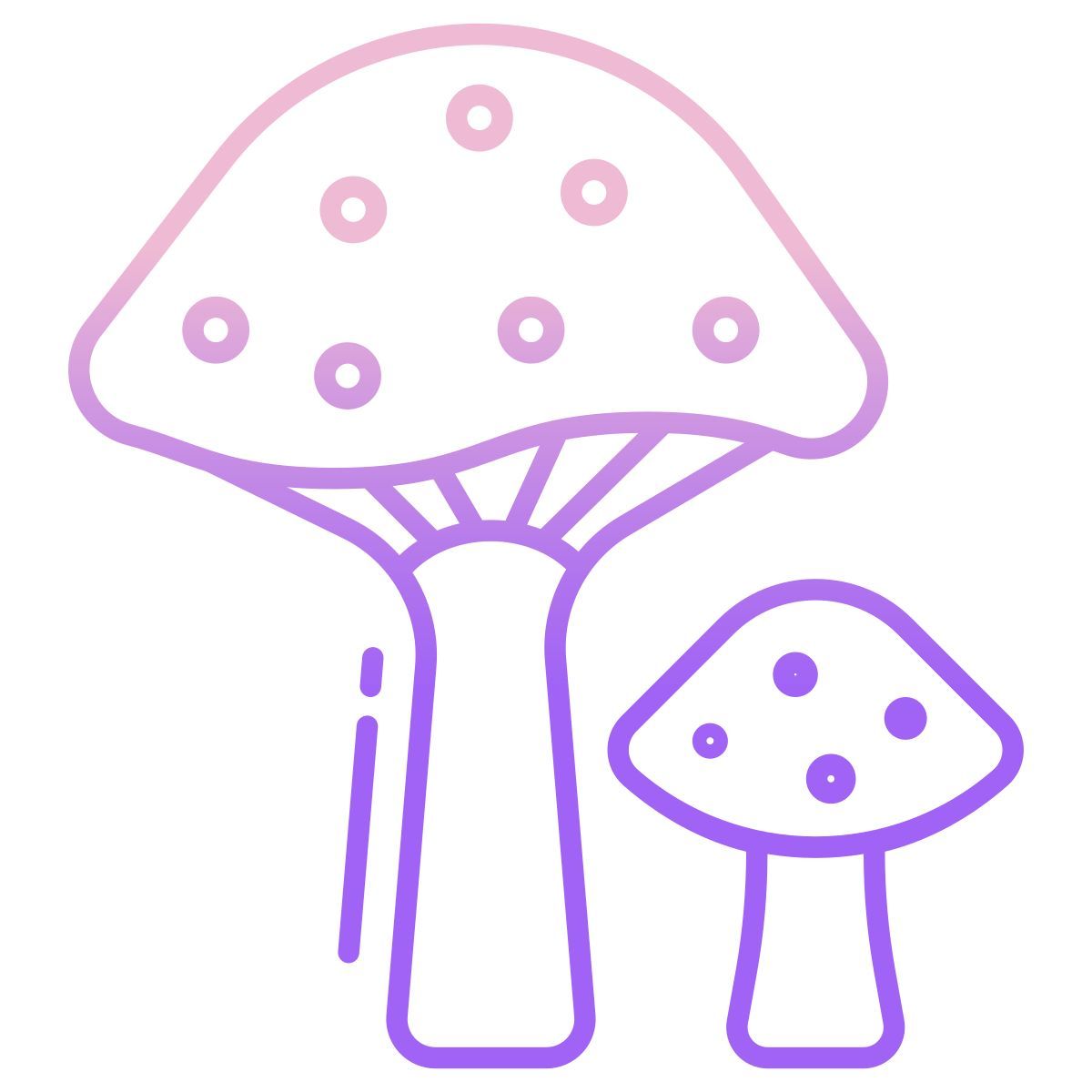 edible mushroom icon