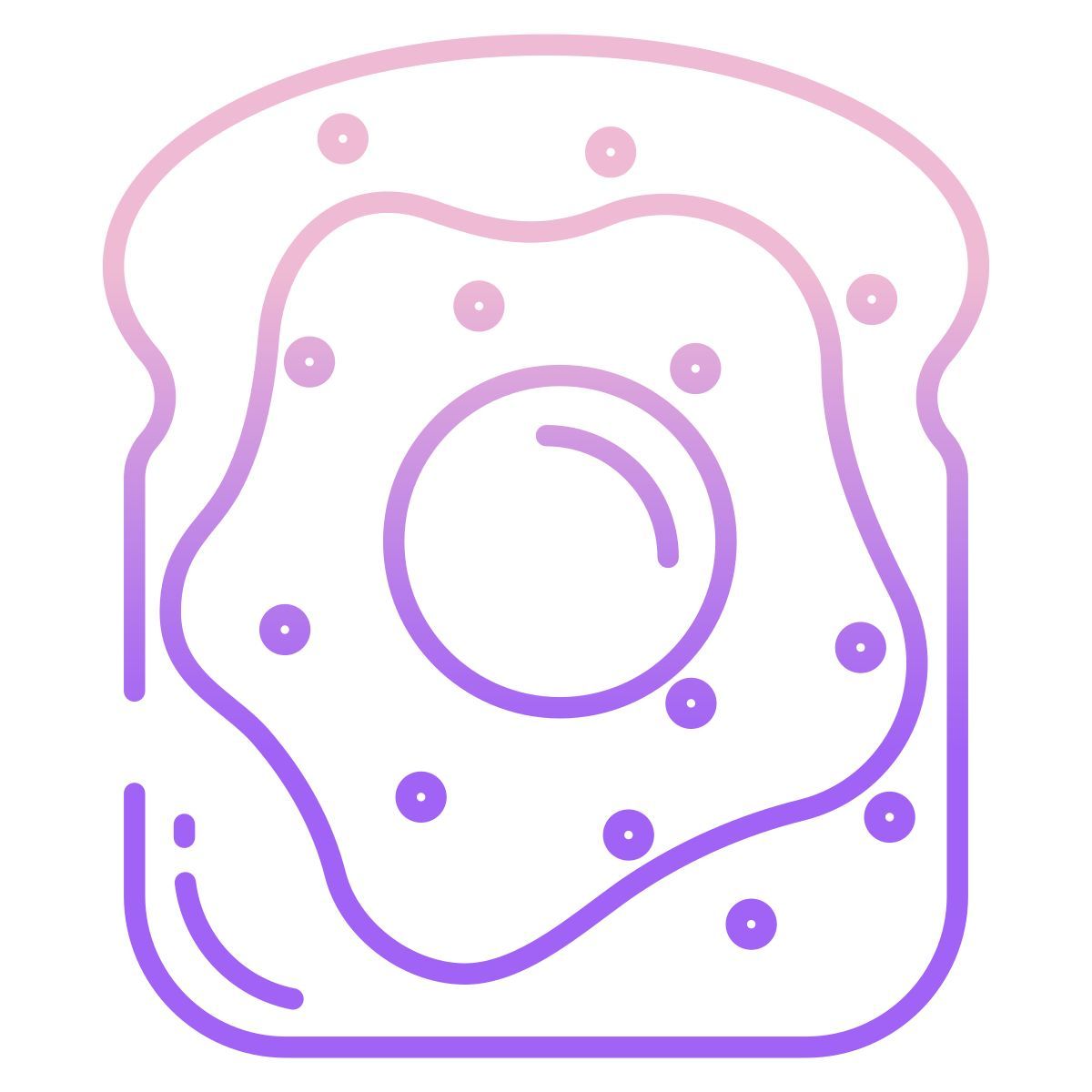 egg toast icon