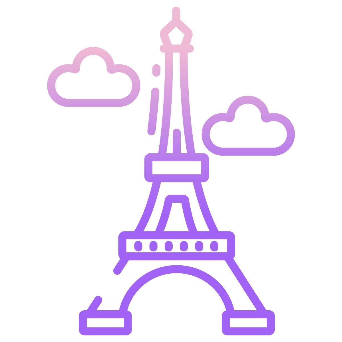 eiffel tower icon
