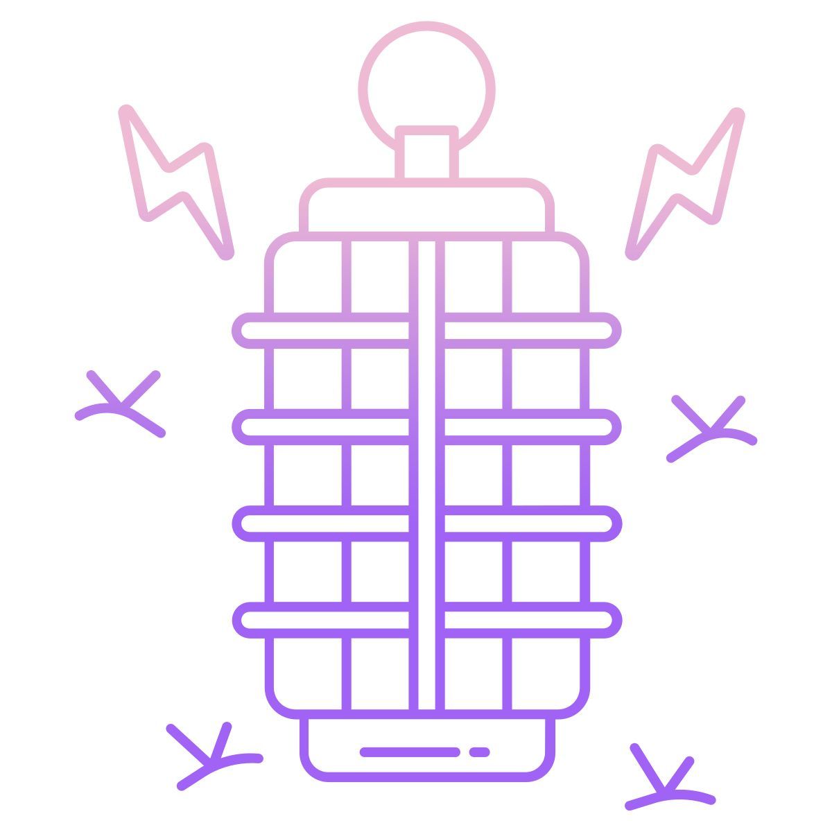 electric insect zapper icon