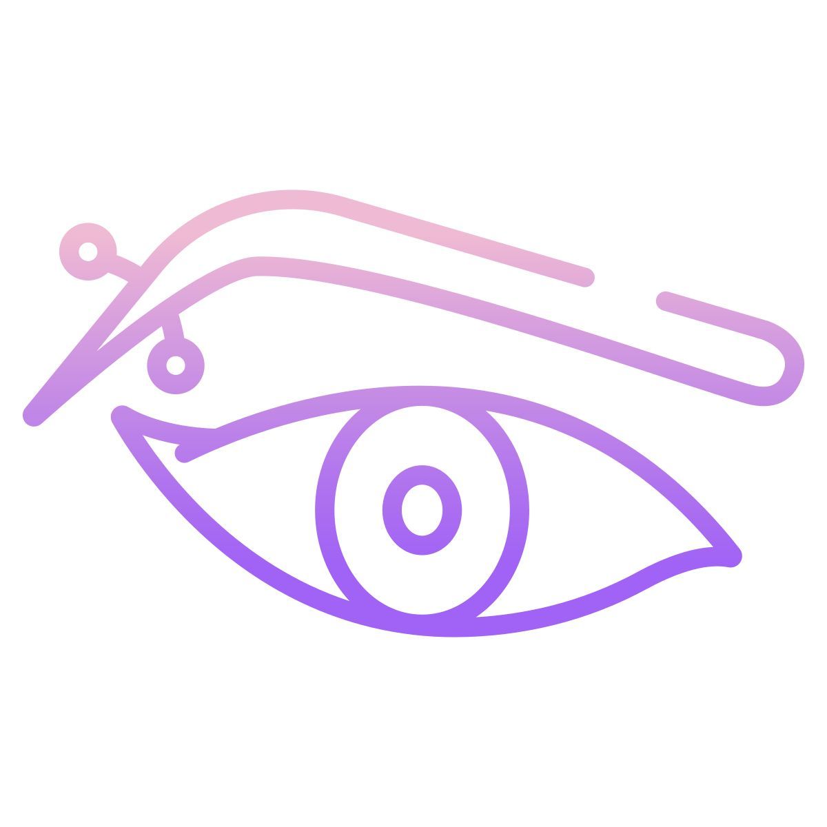 eyebrow piercing icon