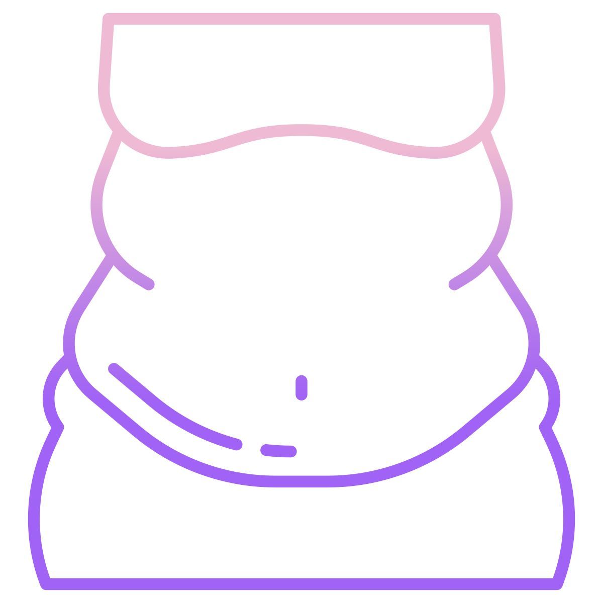 fat belly icon