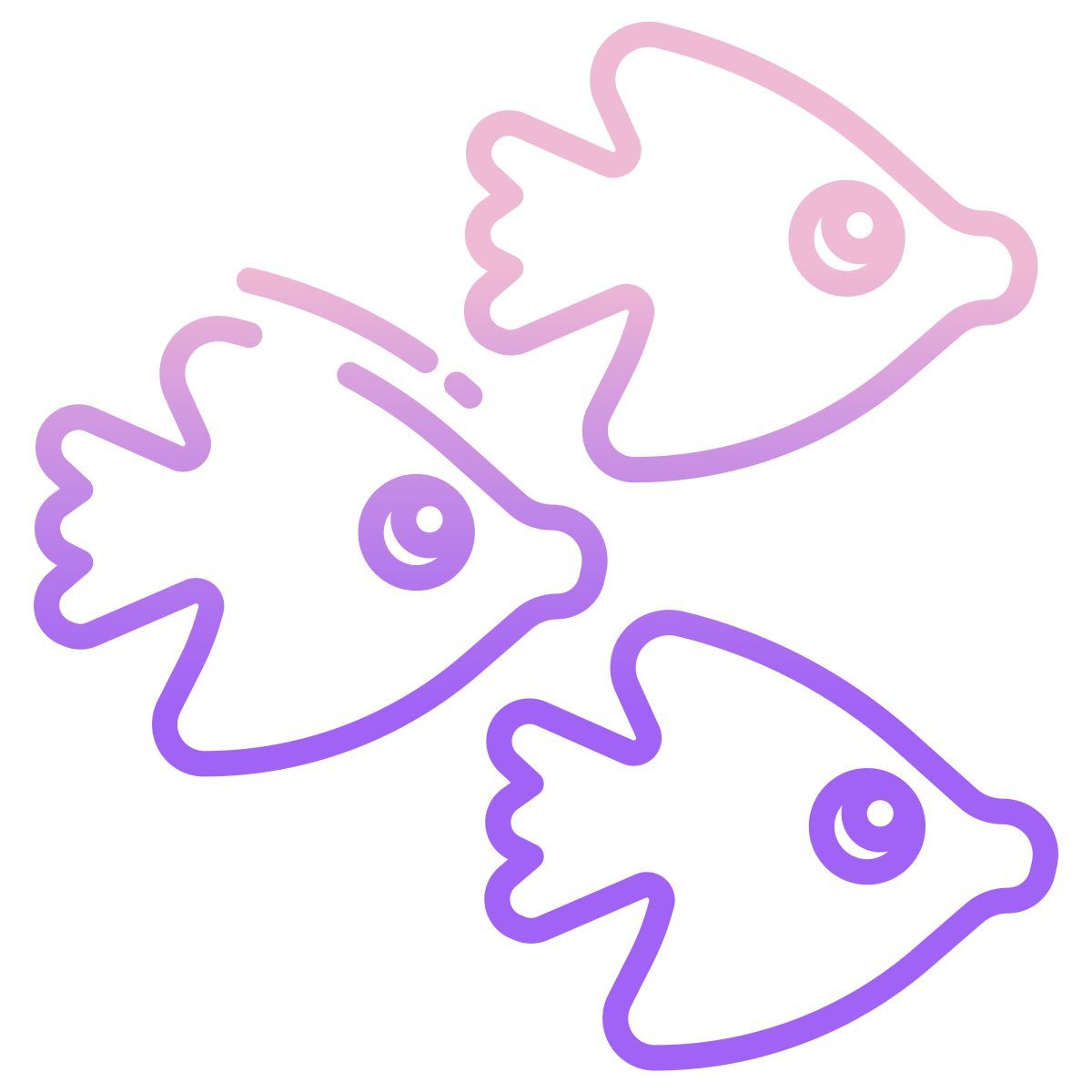 fish gummy candies icon