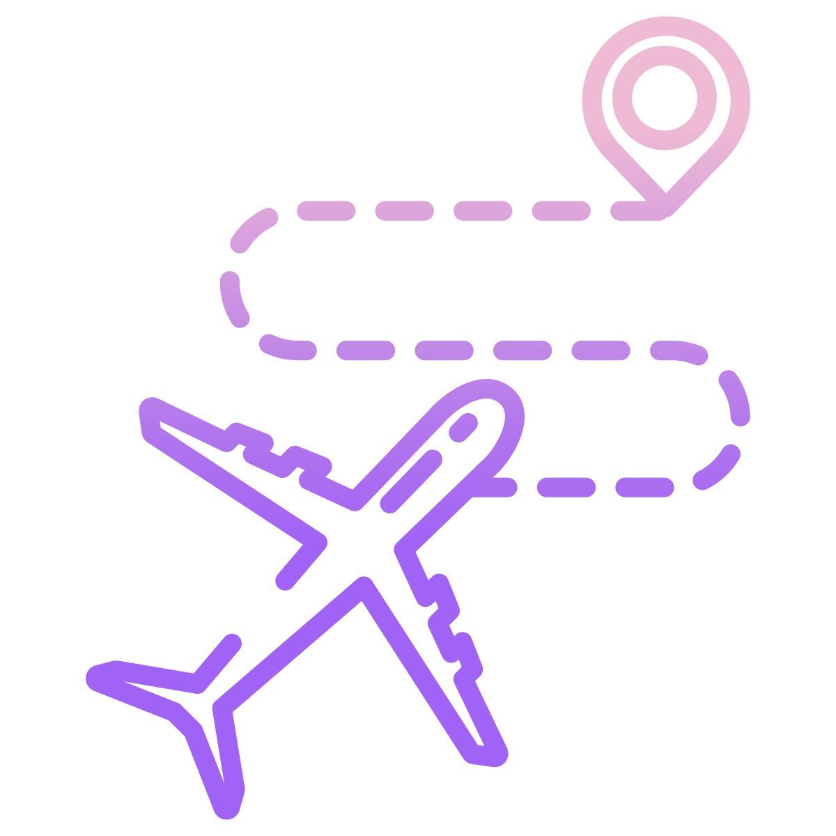 flight route icon