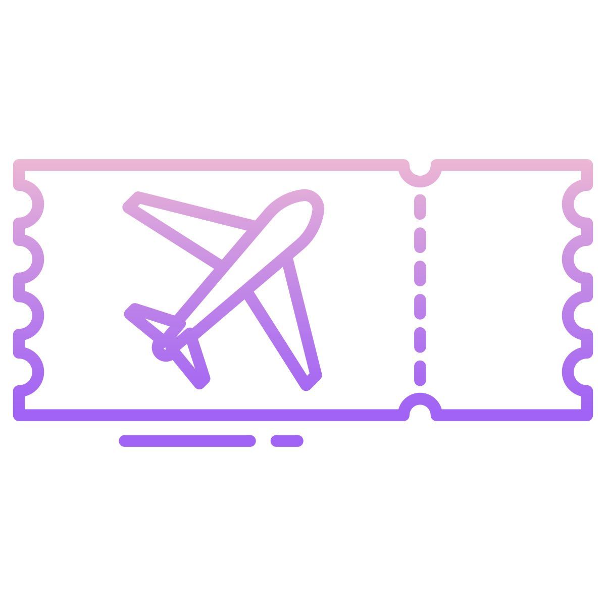 flight ticket icon