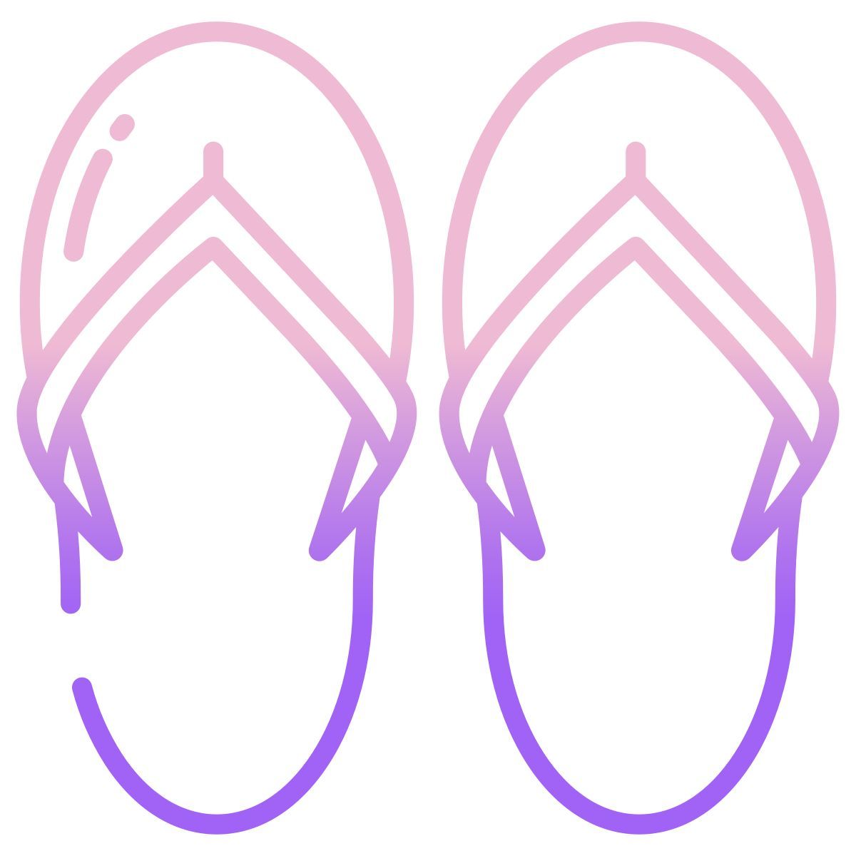flip flops icon