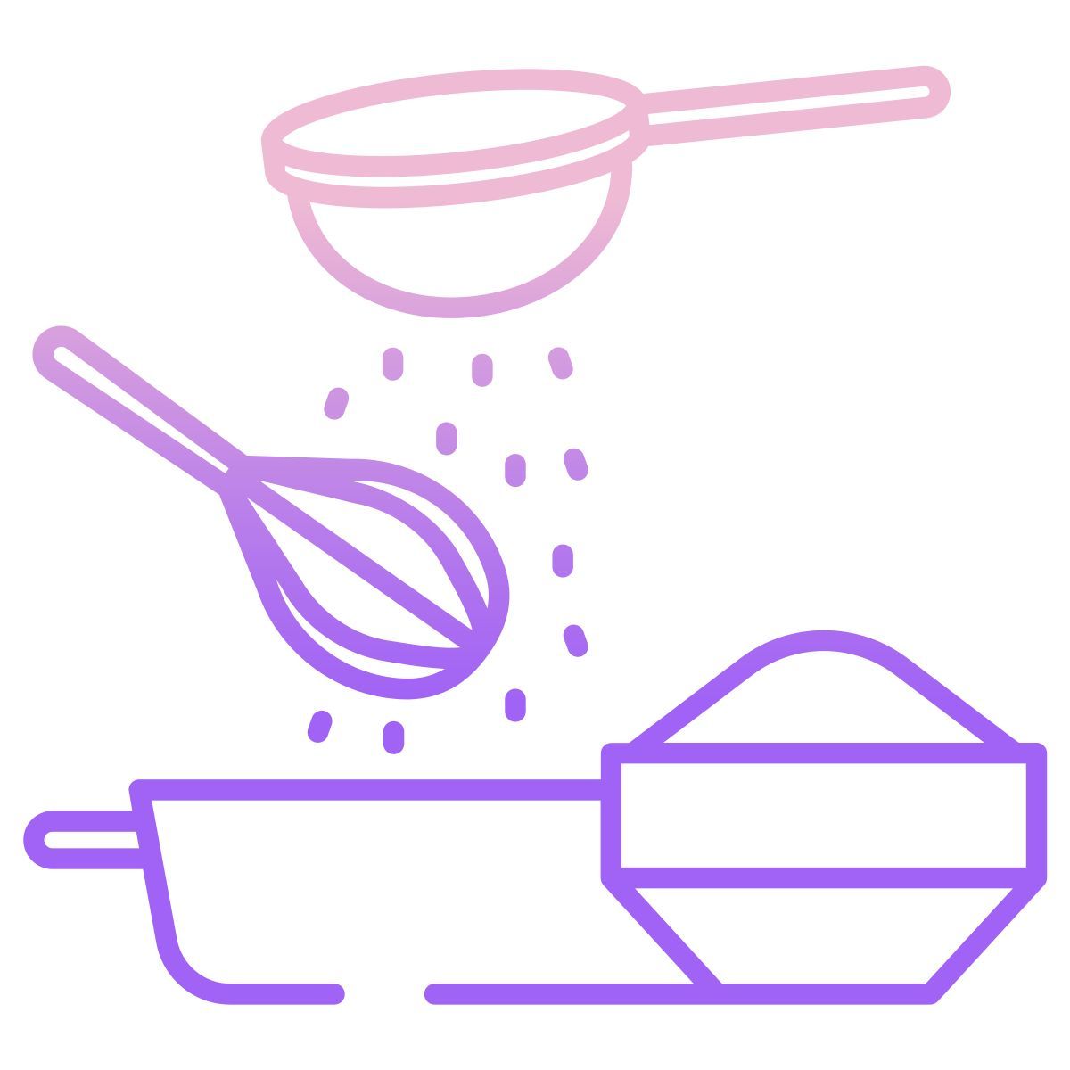 flour whisking icon