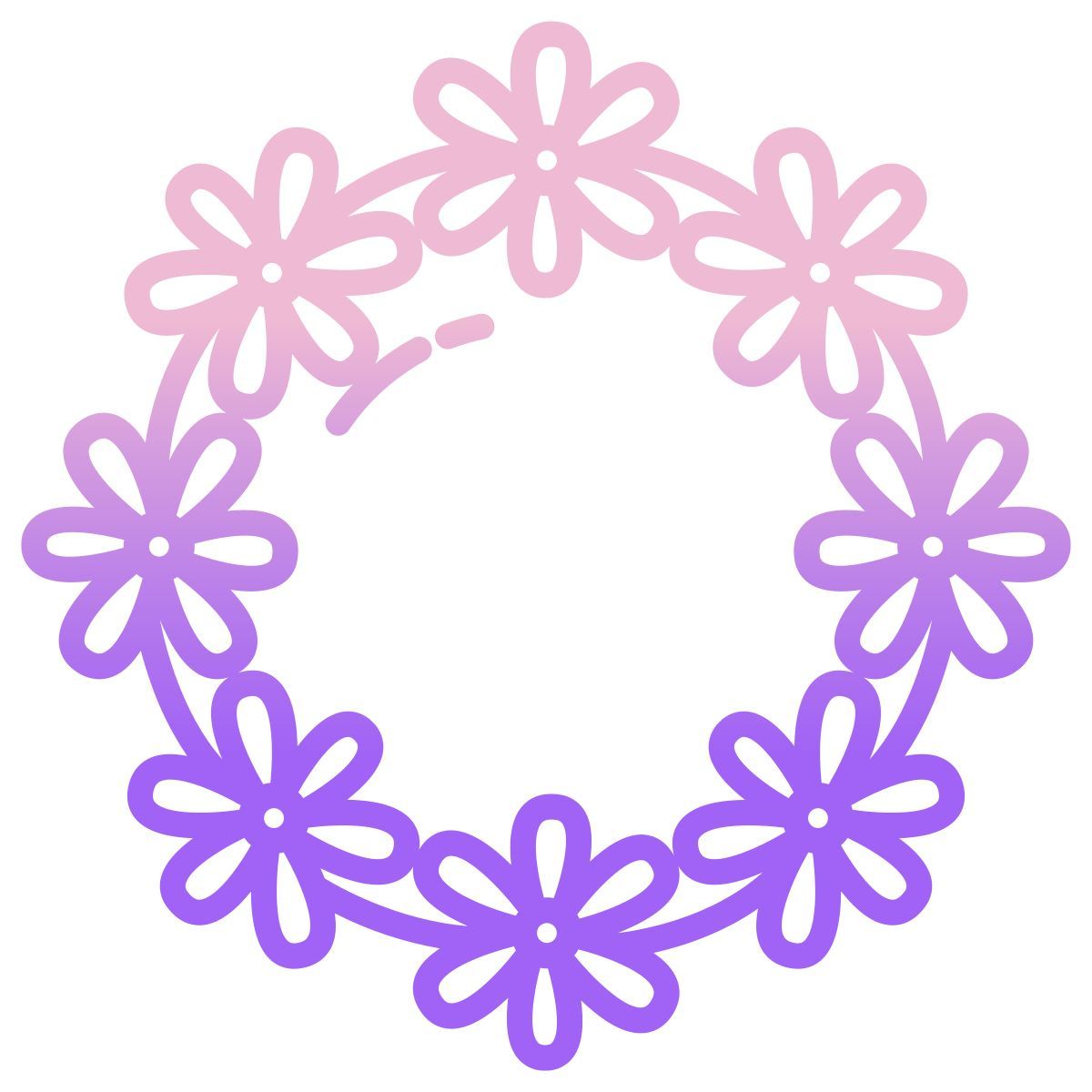 flower crown icon